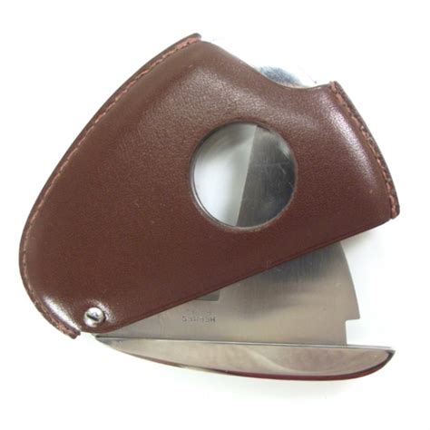 Hermès Leather Cigar Cutter 